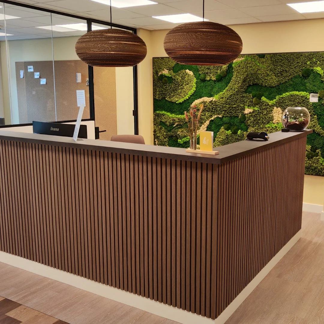 Akustikpaneele Eiche Geräuchert | XL 300 cm x 60 cm | Dreiseitig Echtholzfurnier - Image 4