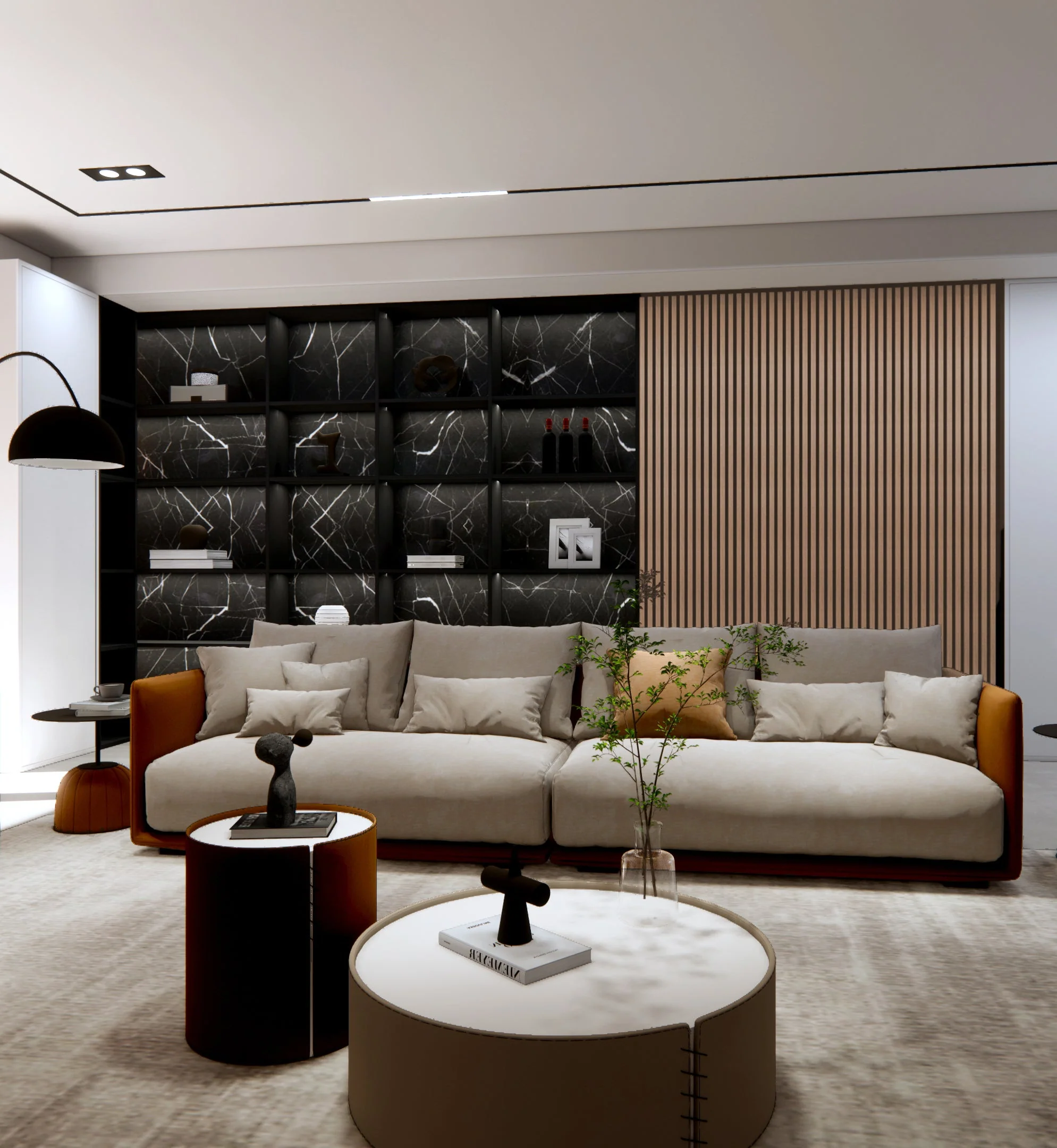 Akustikpaneele Mokka | XL 300 cm x 60 cm | Dreiseitig Echtholzfurnier - Image 6