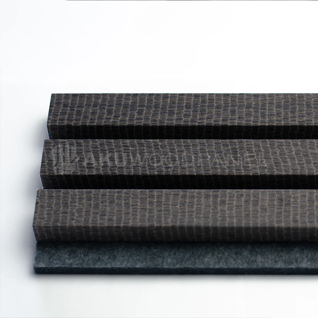 Akustikpaneele Raining Nights Holz | XL 300 cm x 60 cm | Dreiseitig Echtholzfurnier - Image 4