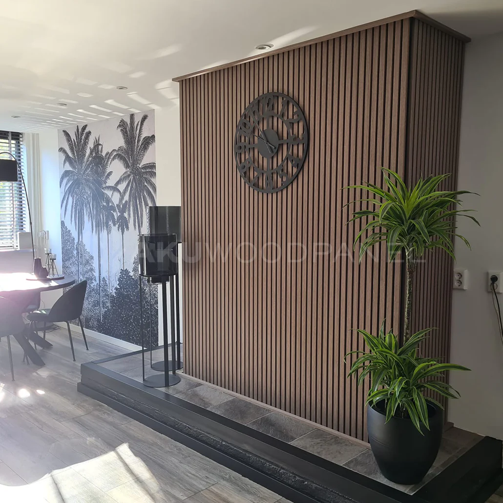 Akustikpaneele Walnuss | 240 cm x 60 cm | Dreiseitig Echtholzfurnier - Image 7