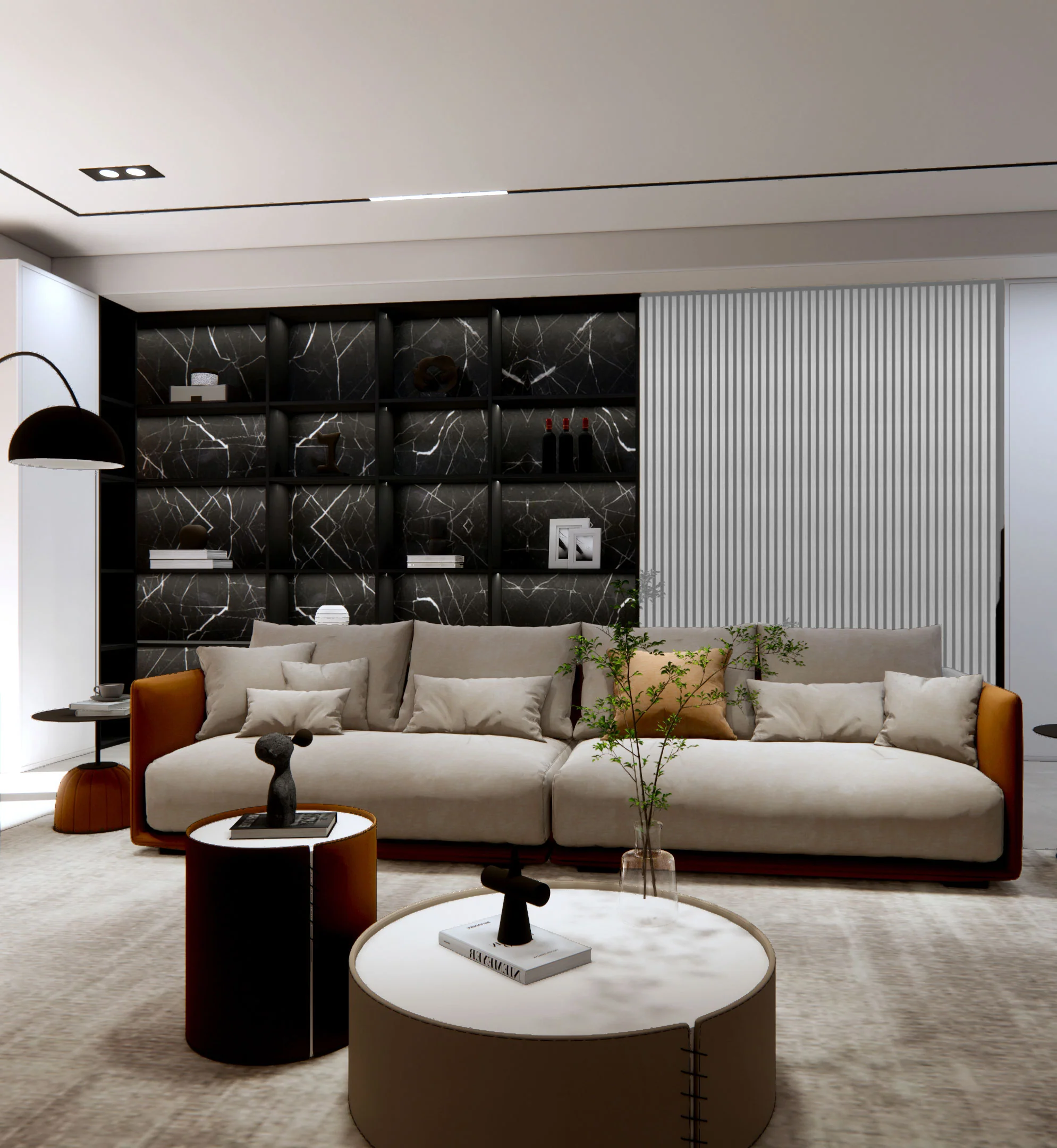 Akustikpaneele Weiße Eiche | 240 cm x 60 cm | Dreiseitig Echtholzfurnier - Image 4