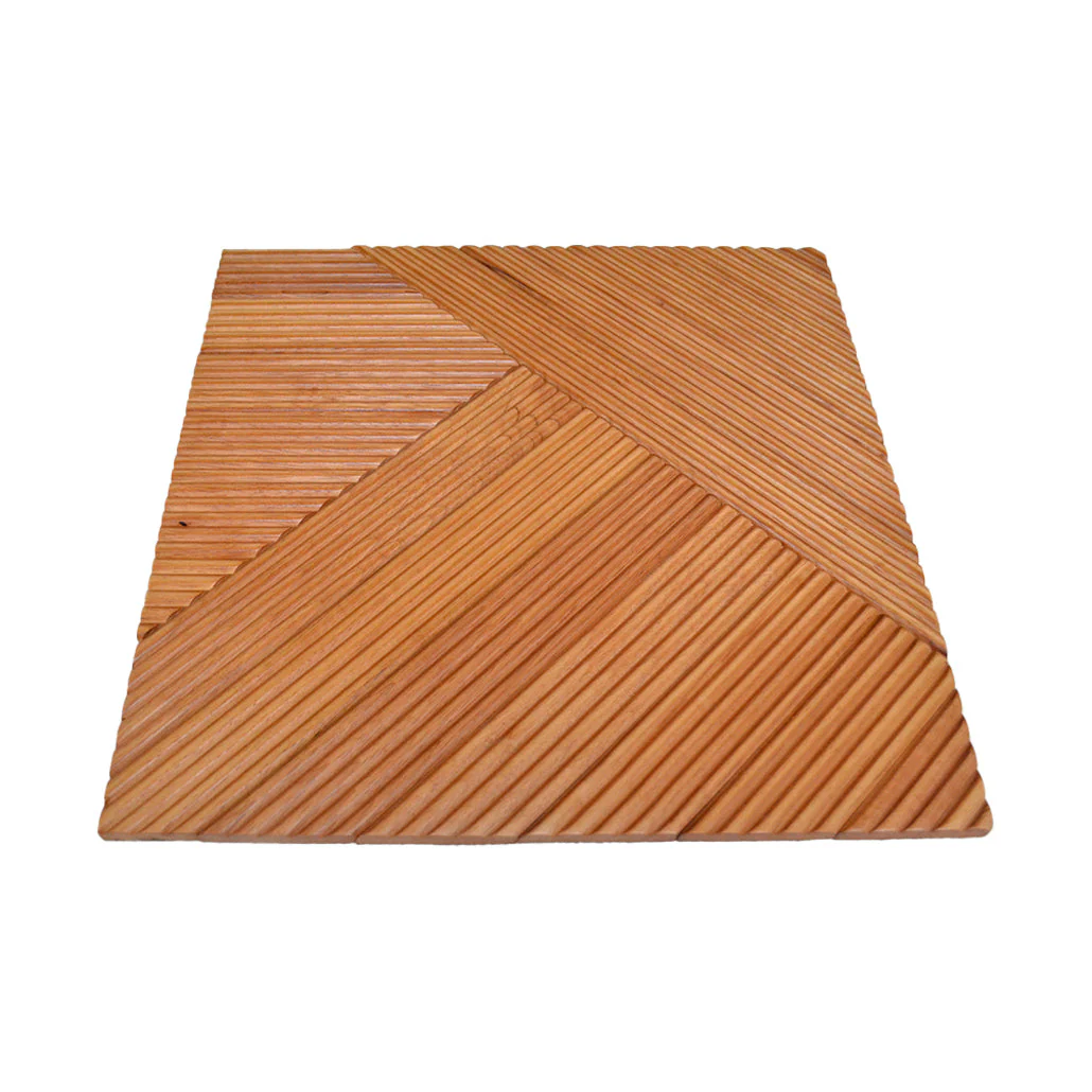 Holz Mosaikpaneele | Xilan XL | 40×40 cm | Holzfliese - Image 4