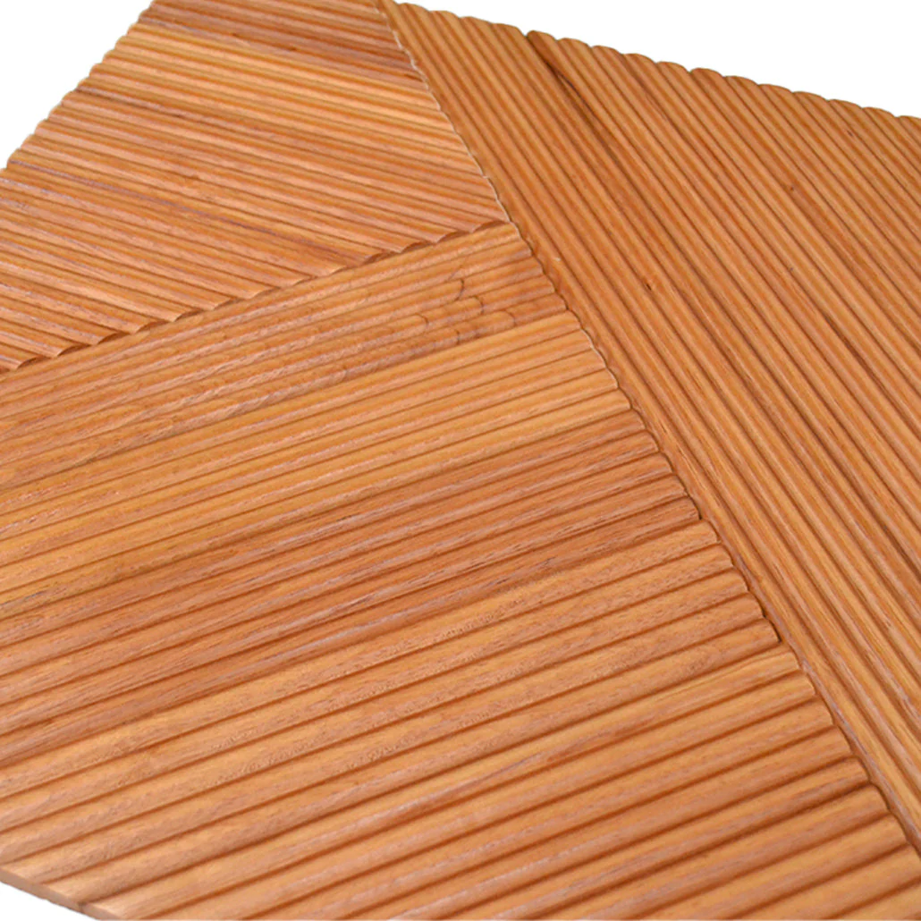 Holz Mosaikpaneele | Xilan XL | 40×40 cm | Holzfliese - Image 5